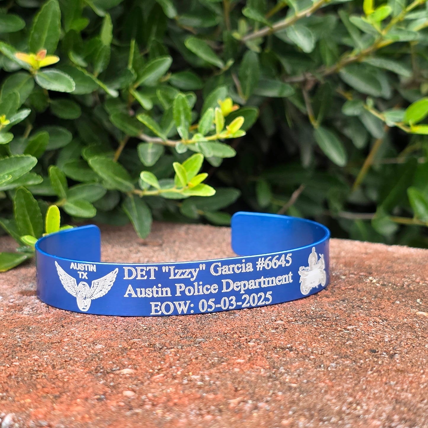 DET Isreal "Izzy" Garcia Memorial Band- Original Design