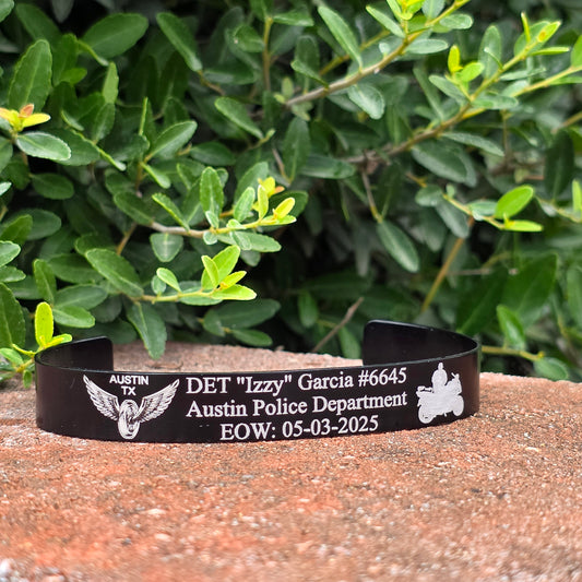 DET Isreal "Izzy" Garcia Memorial Band- Original Design